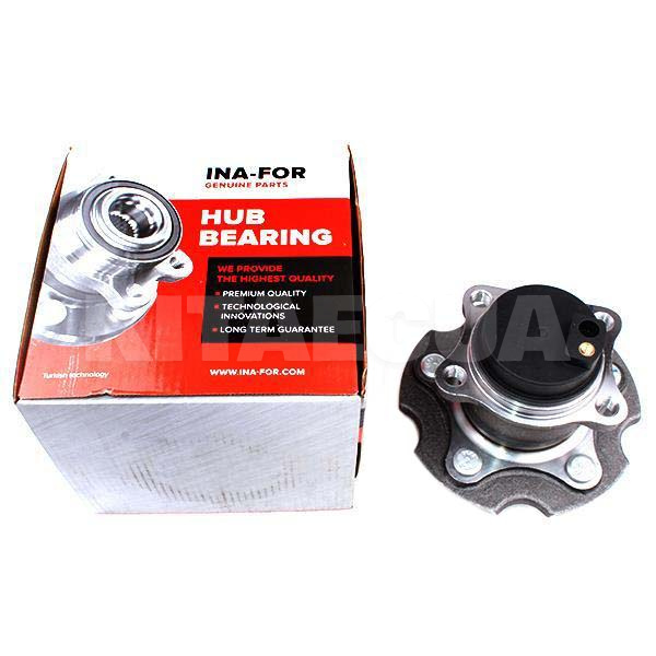 Ступица задняя правая в сборе INA-FOR на Geely EMGRAND EX7 (1014024954)
