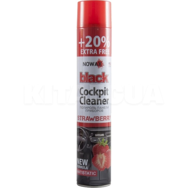 Поліроль для пластику "полуниця" 750мл Spray Strawberry NOWAX (NX00704)
