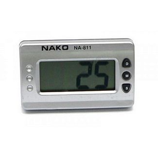 Автомобільний годинник універсальний прямокутний 811А NAKO