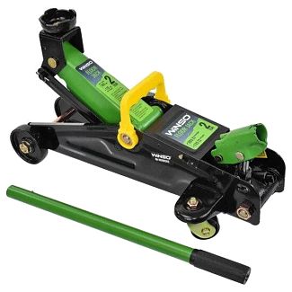 Домкрат гідравлічний підкатний до 2т (130мм-330мм) пластиковий кейс Winso