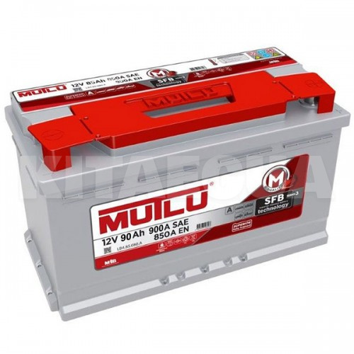 Аккумулятор автомобильный 90Ач 850А "+" справа Mutlu (L4.90.085.A)