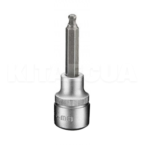 Головка торцевая с 6-гранной шаром-насадкой 4 мм 3/8" 50 мм FORCE (FOR 33506204)