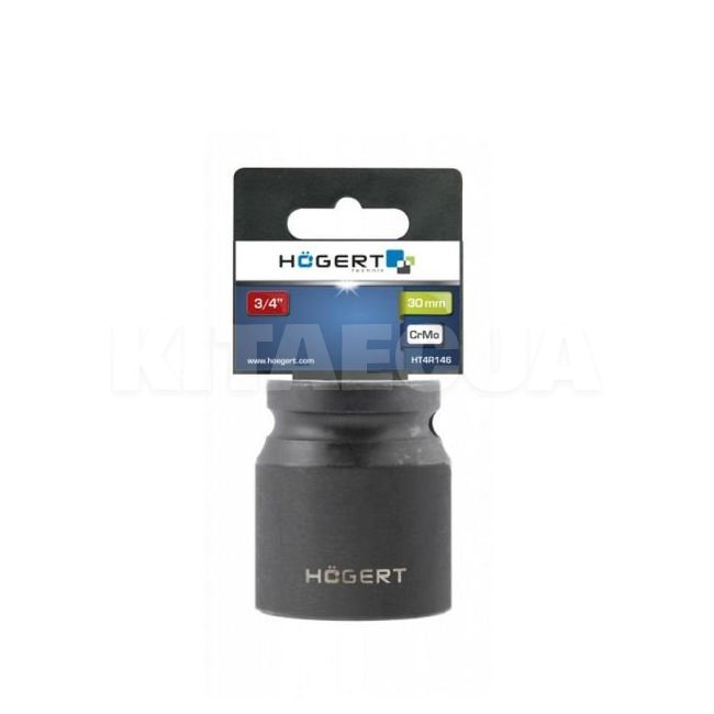 Головка ударна вкорочена 30 мм 3/4" HOGERT (HT4R146) - 2