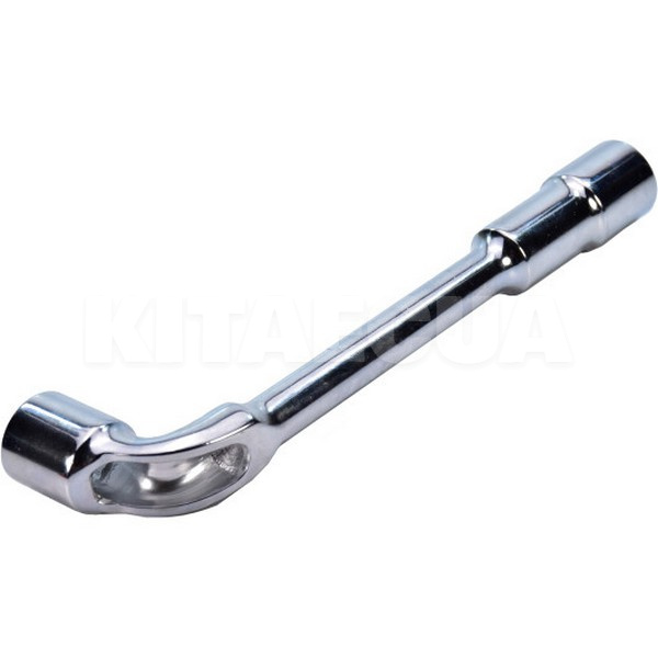 Ключ торцевий L-подібний 17 мм з отвором Intertool (HT-1617) - 3