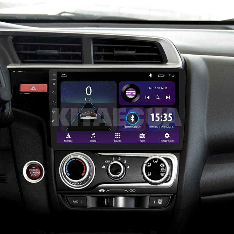 Штатная магнитола E10232 2+32 Gb 10" Honda Jazz Fit 3 GK 2013-2020 SIGMA4car (42290) - 3