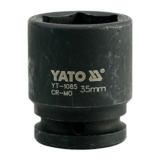 Головка торцевая ударная 6-гранная 35 мм 3/4" 56 мм YATO