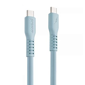 Кабель Type-C Type-C 60W 1м Eternal голубой PROOVE