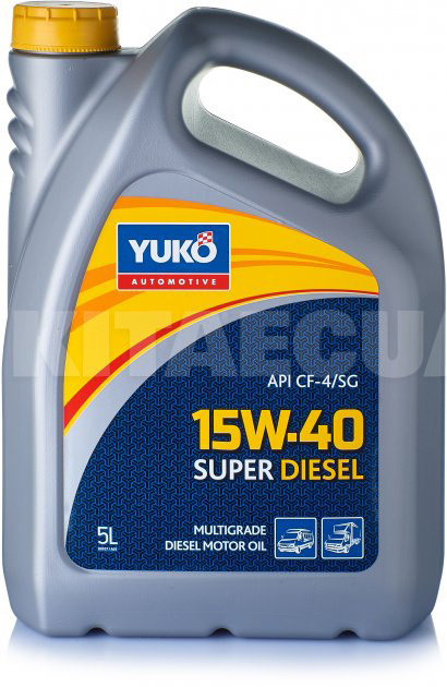 Масло моторное минеральное 5л 15W-40 Super Diesel Yuko (4820070242164-Yuko)