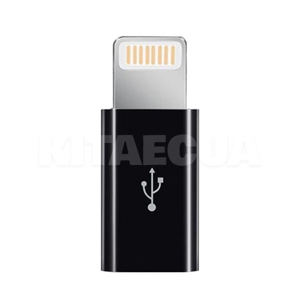 Переходник microUSB - Lightning AC-030 черный XoKo (XK-AC030-BK)