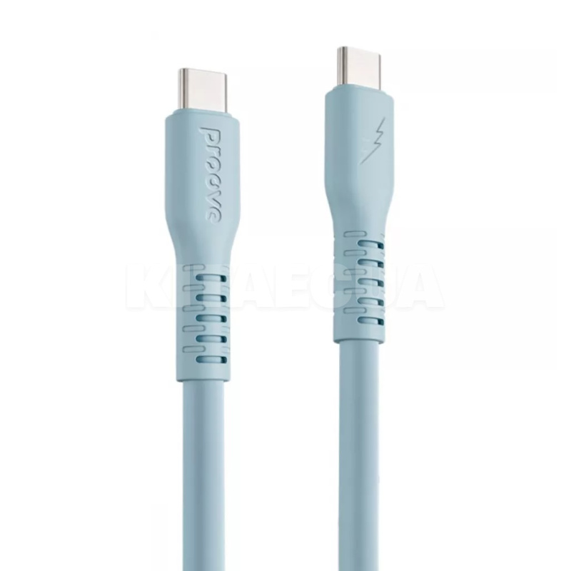 Кабель Type-C Type-C 60W 1м Eternal голубой PROOVE (580810242)