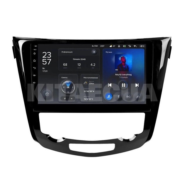 Штатна магнітола X1 2+32Gb 10" Nissan Qashqai 2013-2022 Автоматичний кондиціонер (F2 A) Teyes (26851)