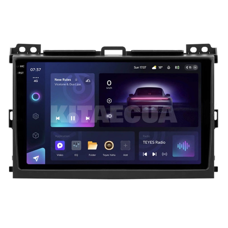Штатна магнітола CC3 2k 4+32Gb 9" Lexus GX470 J120 2002-2009 (F1 A) Teyes (36478)