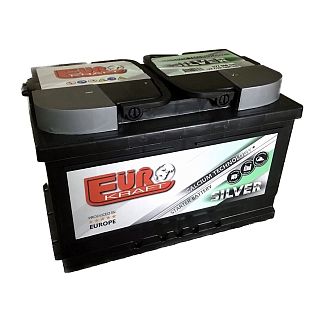 Аккумулятор автомобильный 77Ач 760А "+" справа EUROKRAFT
