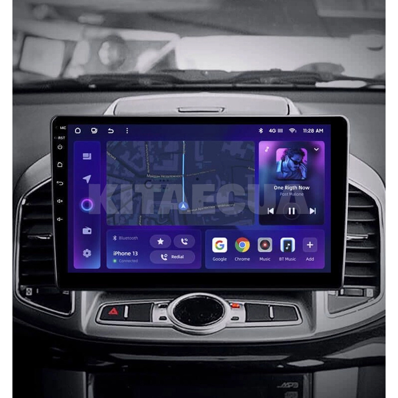 Штатна магнітола MOSS M2 4+32 Gb 10" Chevrolet Captiva 1 2011-2016 (F2) AMS (49583) - 2