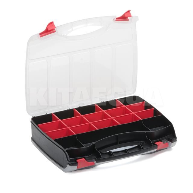 Органайзер двусторонний, на 30 ячеек 15", 380x290x80мм Intertool (BX-4005) - 5