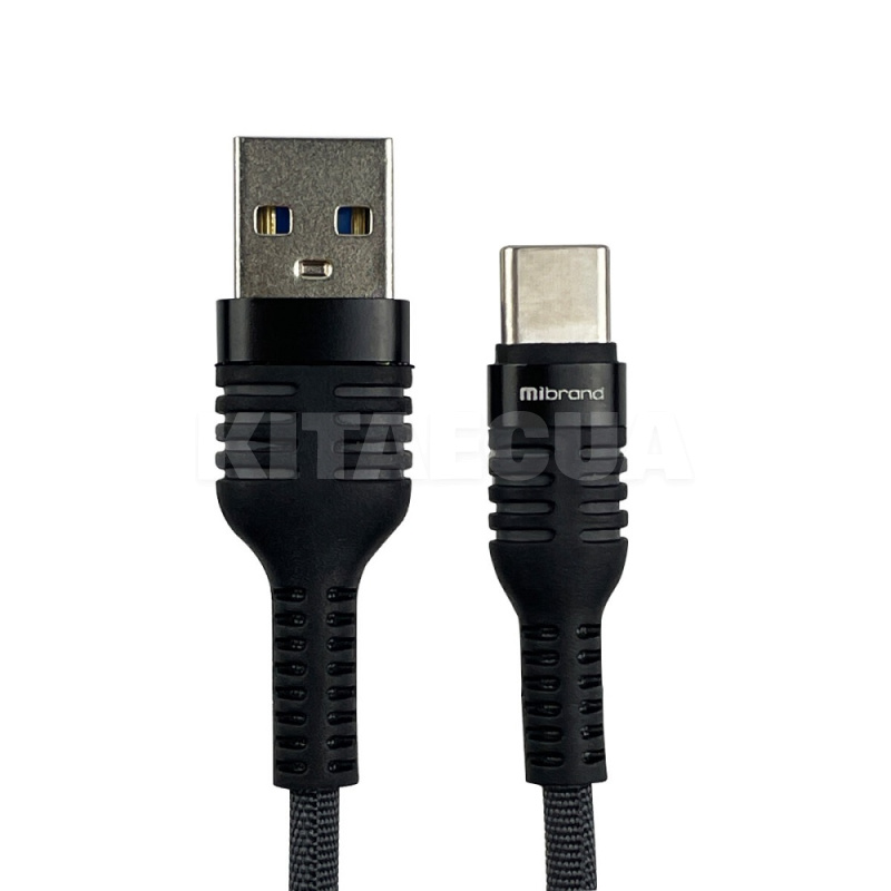 Кабель USB - Type-C 2A MI-13 1м черный/серый Mibrand (MIDC/13TBG)