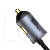 автомобільний зарядний пристрій 3 usb + 2C gray BASEUS (CCBT-A0G-BASEUS)