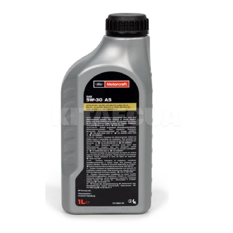 Масло моторное синтетическое 1л 5W-30 Motorcraft Motor Oil A5 FORD (15CF53) - 2