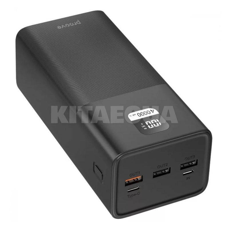 Повербанк Giant Lite 40000mAh 22.5W чорний PROOVE (589940001) - 6