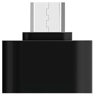 Перехідник USB - microUSB AC-050 чорний XoKo