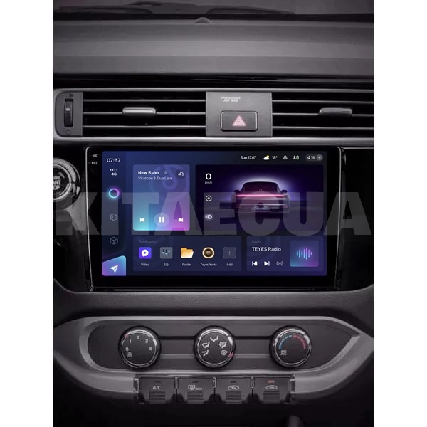 Штатная магнитола CC3 2k 4+32Gb 9" Kia RIO 4 K3 2015-2017 Teyes (36307) - 2