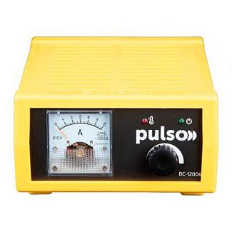 зарядний пристрій для акумулятора 12В 0.4-6А 5-120Ач PULSO