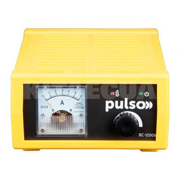 Зарядное устройство для аккумулятора 12В 0.4-6А 5-120Ач PULSO (BC-12006)
