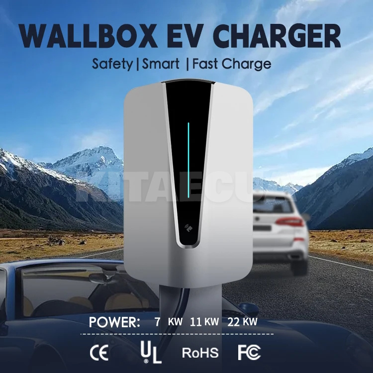 Зарядка Volkswagen ID.4 7.4 кВт 32А 1-фаза GB/T AC (китайське авто) Wall Station Q8 REDAUTO (R8-7-GBT) - 6