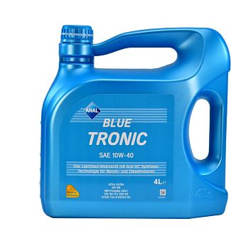Масло моторне напівсинтетичне 4л 10W-40 BlueTronic Aral