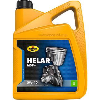 Масло моторное синтетическое 5л 0W-40 Helar MSP+ KROON OIL