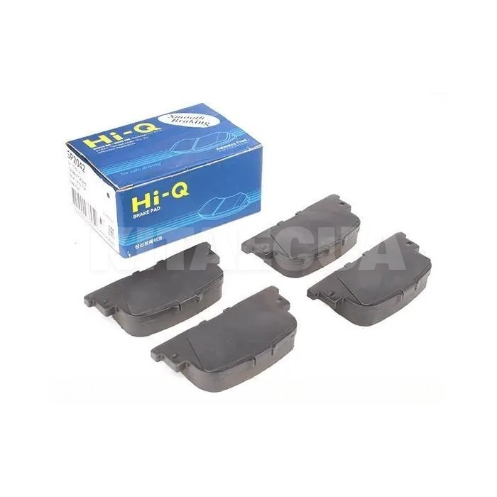 Колодки тормозные задние HI-Q на BYD F3 (BYDF3-3502130)