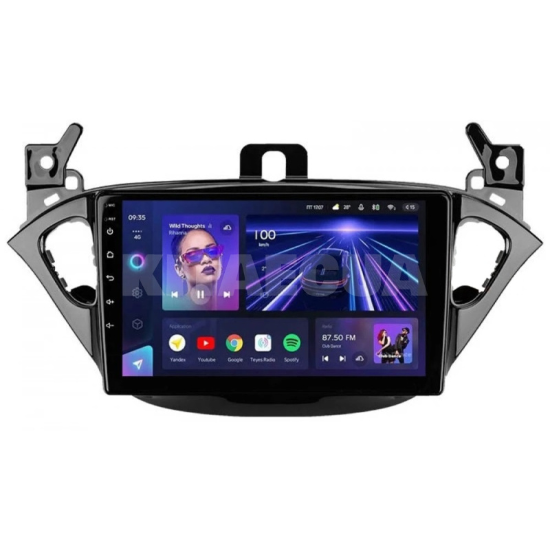Штатная магнитола CC3L 4+64 Gb 9" Opel Corsa 2014-2019 Teyes (52018)