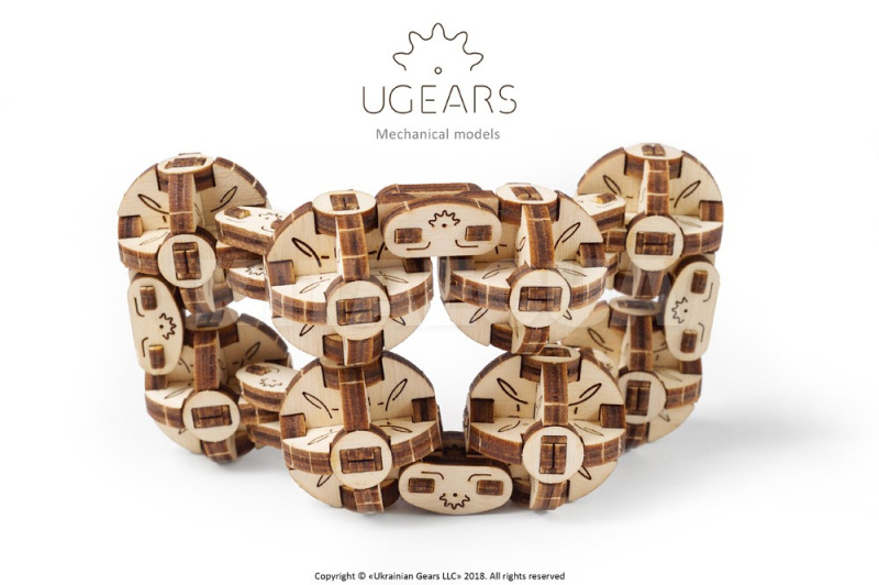 Механическая модель "Сферокуб" UGEARS (70049) - 8