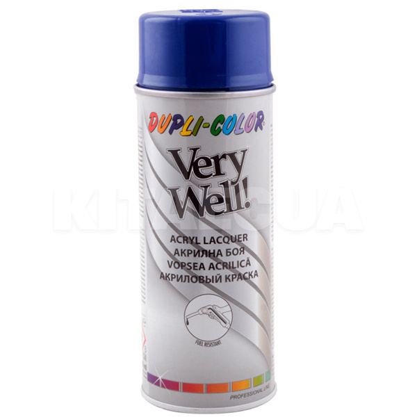 Краска-эмаль универсальная 400мл Ral 5002 синяя Very Well Dupli Color (VW50020-DUPLI-COLOR)