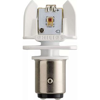 LED лампа для авто X-treme Ultinon BAY15d 5W red (комплект) PHILIPS