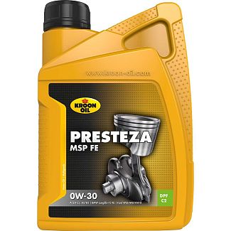 Масло моторное синтетическое 1л 0W-30 Presteza MSP FE KROON OIL