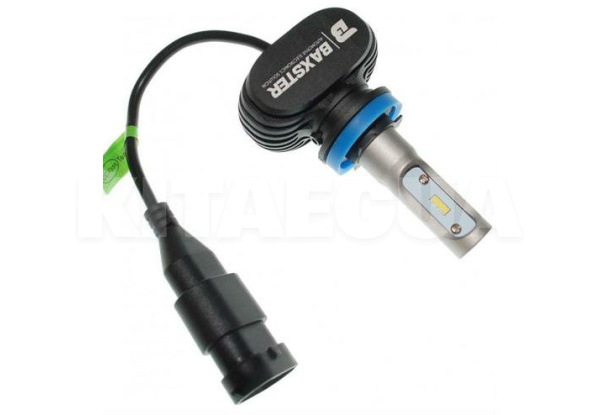 LED лампа для авто H11 PGJ19-2 25W 5000K (комплект) BAXSTER (00-00007288) - 2