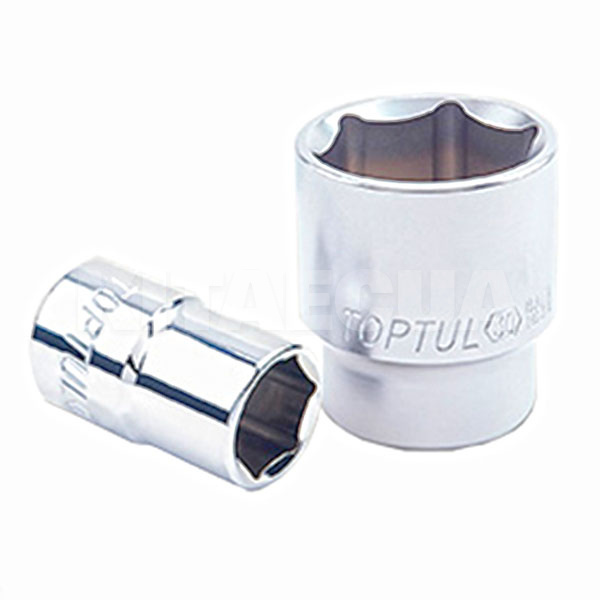 Головка торцева 6-гранна 11 мм 1/2" TOPTUL (BAEA1611)