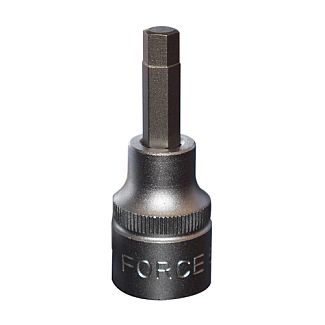 Головка торцевая с 6-гранной насадкой 6 мм 3/8" 50 мм FORCE