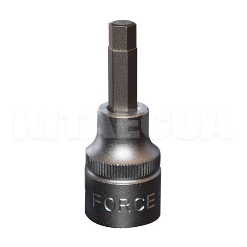Головка торцева з 6-гранною насадкою 6 мм 3/8 " 50 мм FORCE (FOR 33405006)