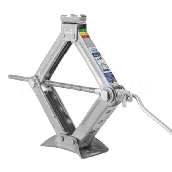 Домкрат механічний ромбоподібний до 1.5т (104мм-380мм) 436 600 AL ALCA (109508-ALCA) - 2