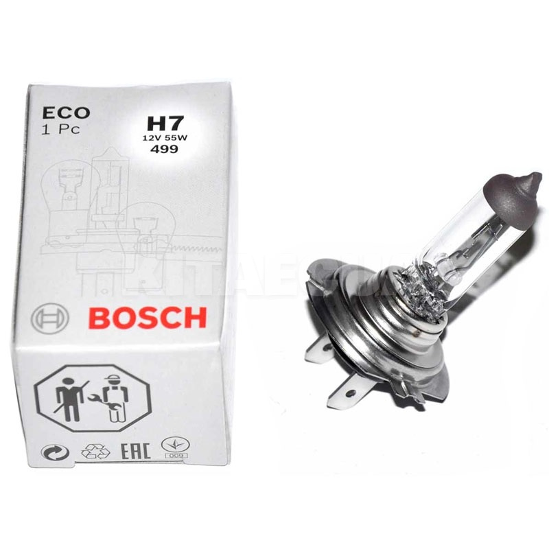 Галогенна лампа H7 55W 12V Eco Bosch (1987302804-BOSCH) - 3