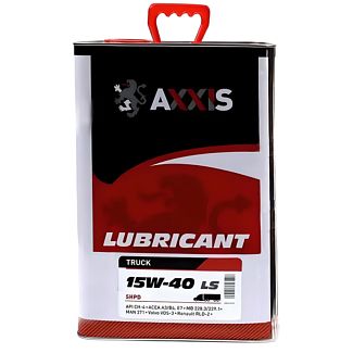 Масло моторное полусинтетическое 4л 15W-40 TRUCK AXXIS