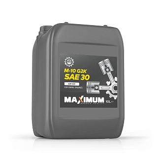 Масло моторное синтетическое 10л М-10G2К SAE 30 CС MAXIMUM