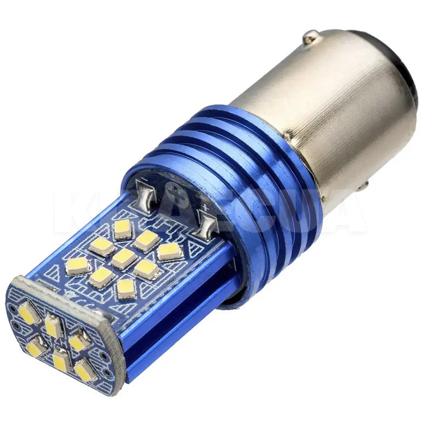 LED лампа для авто T25/5 P21/5W 12V 6000K 24 світлодіода TBS Design (00-00020520)