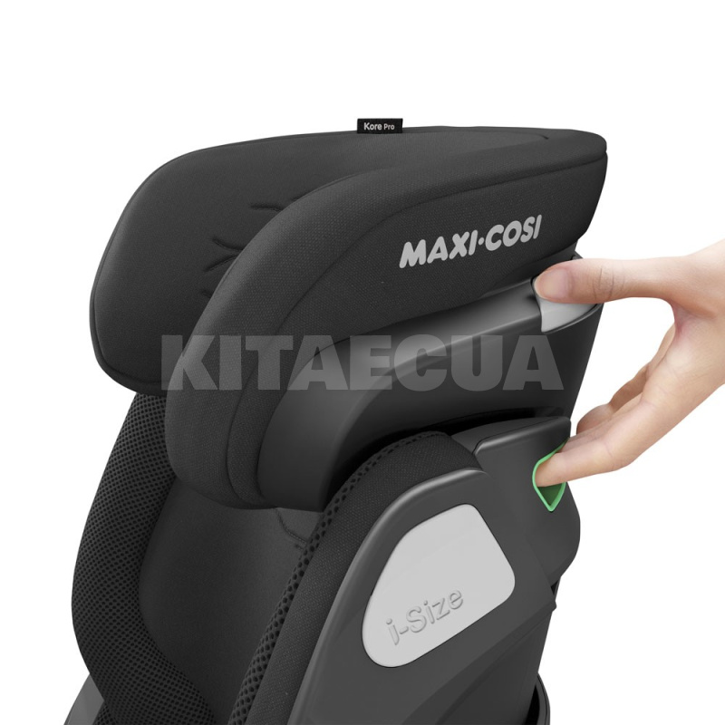 Автокрісло дитяче Kore Pro i-Size 15-36 кг чорне Maxi-Cosi (8741671110) - 3