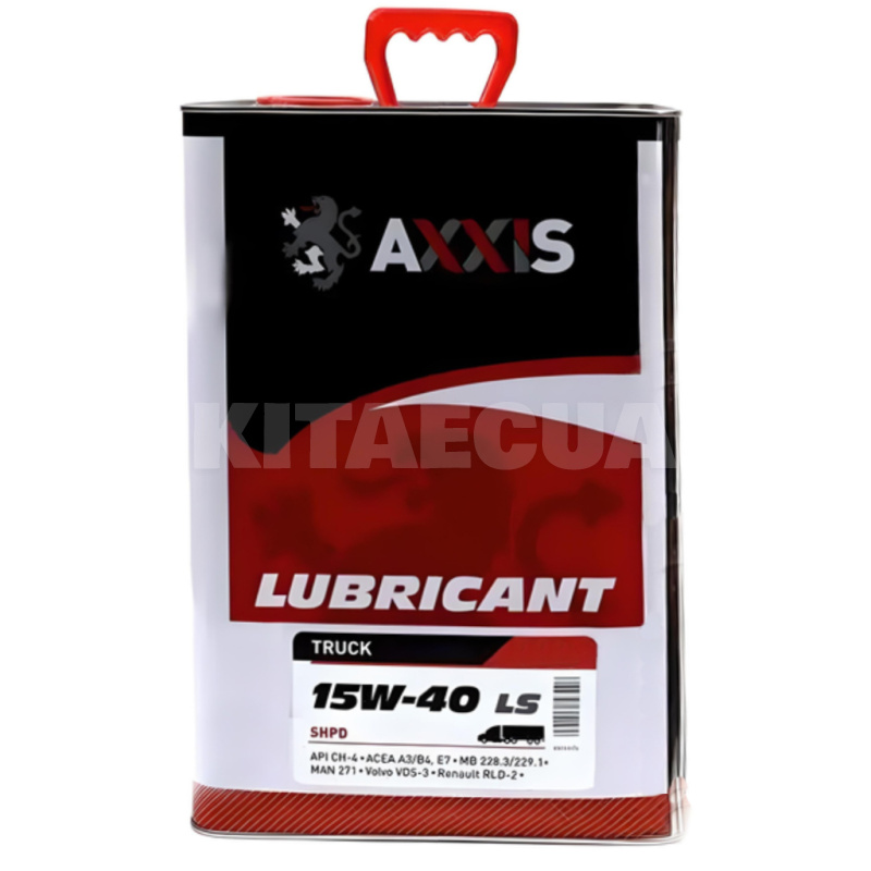 Масло моторное полусинтетическое 4л 15W-40 TRUCK AXXIS (AX-2047)