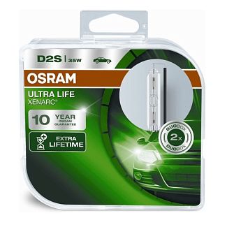 Ксенонова лампа D2S 35W 85V (P32d-2) 2 шт. UltraLife Osram