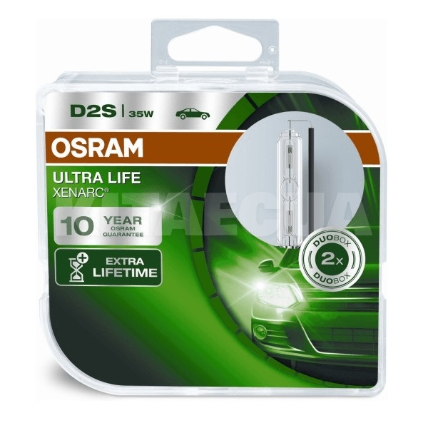 Ксенонова лампа D2S 35W 85V (P32d-2) 2 шт. UltraLife Osram (66240ULT-DUO)