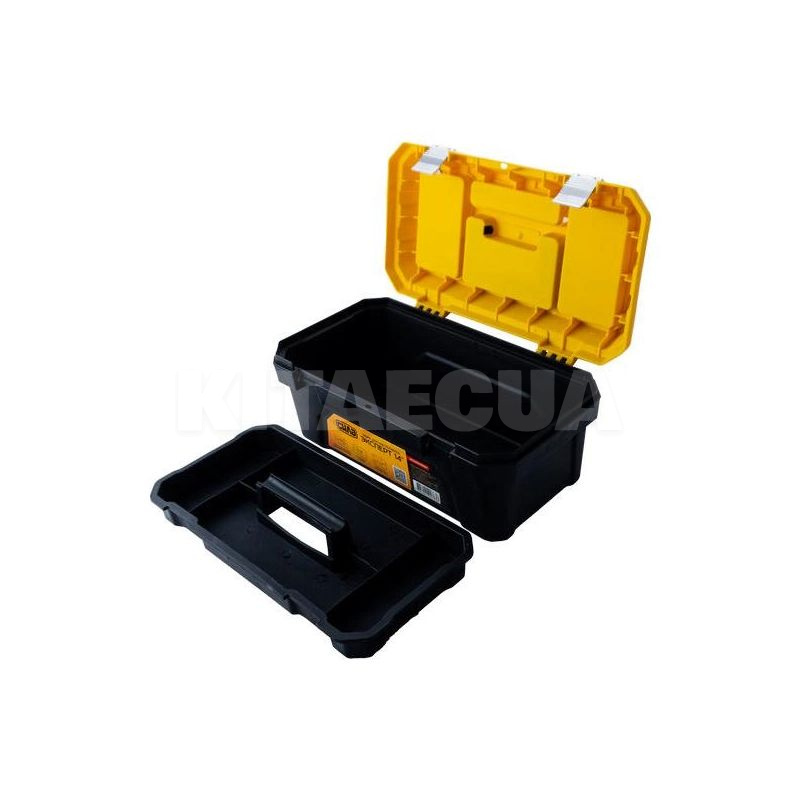 Ящик для інструменту Експерт 14'' 350х200х165 мм з металевими замками СИЛА (330111) - 4